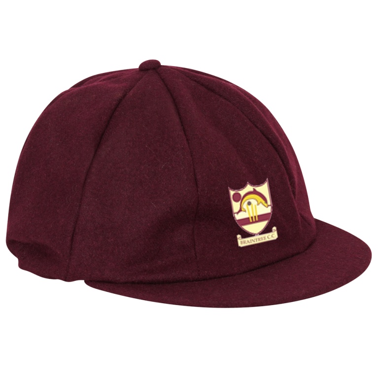 Baggy Cricket Cap - Maroon